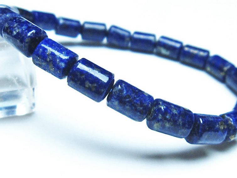 ラピスラズリ ブレスレット 6mm [t490-2308] 3枚目