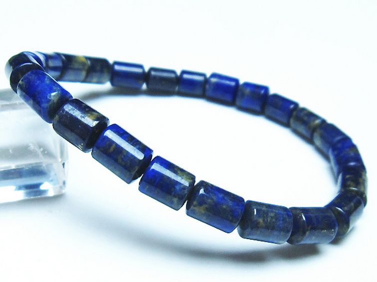 ラピスラズリ ブレスレット 6mm [t490-2317] 1枚目