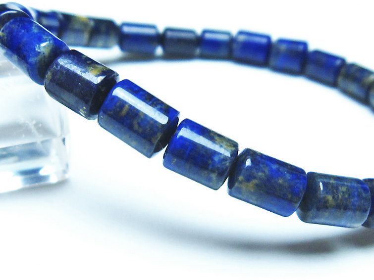 ラピスラズリ ブレスレット 6mm [t490-2317] 3枚目