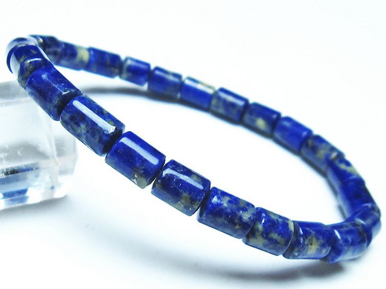ラピスラズリ ブレスレット 6mm [t490-2319] 1枚目