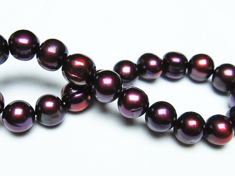 真珠 パール ミックスビーズ ブレスレット 10mm [T491-1376] 2枚目