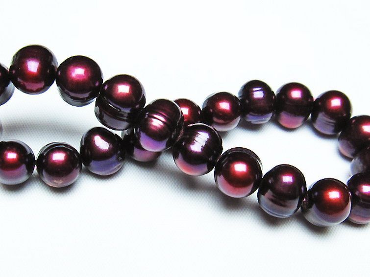 真珠 パール ミックスビーズ ブレスレット 11mm [T491-1390] 2枚目