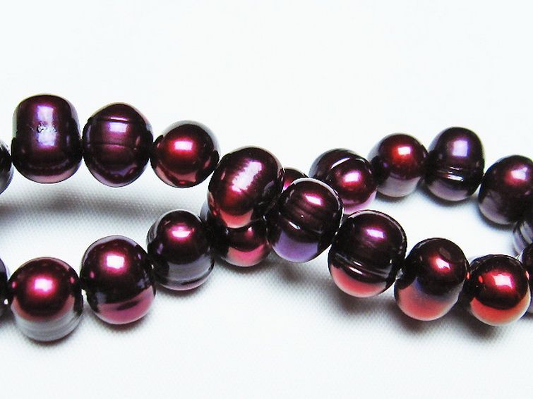 真珠 パール ミックスビーズ ブレスレット 11mm [T491-1393] 2枚目