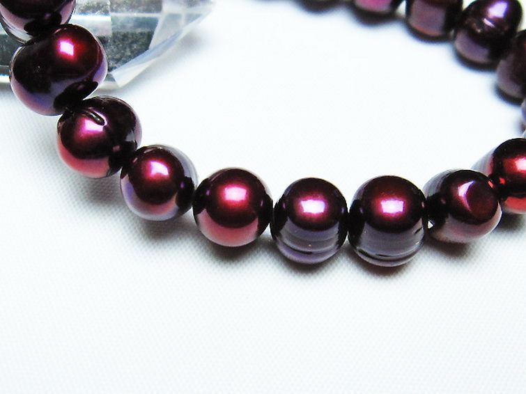 真珠 パール ミックスビーズ ブレスレット 11mm [T491-1393] 3枚目