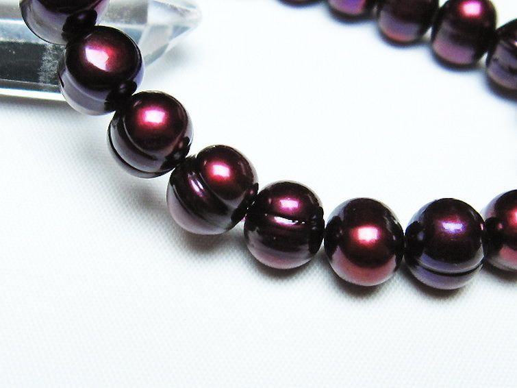 真珠 パール ミックスビーズ ブレスレット 10mm [T491-1403] 3枚目