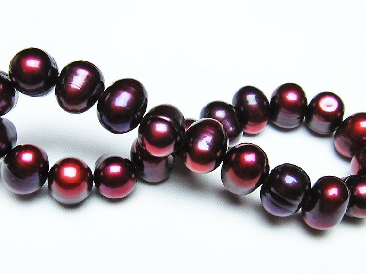 真珠 パール ミックスビーズ ブレスレット 12mm [T491-1410] 2枚目