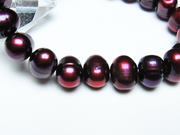 真珠 パール ミックスビーズ ブレスレット 12mm [T491-1410] 3枚目