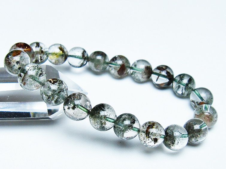 グリーンファントム ブレスレット 10mm [T493-5980] 1枚目