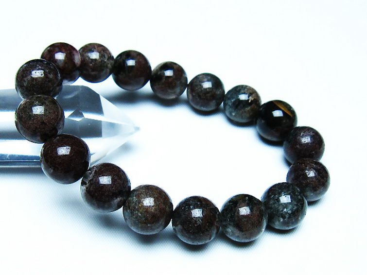 グリーンファントム ブレスレット 12mm [T493-6269] 1枚目