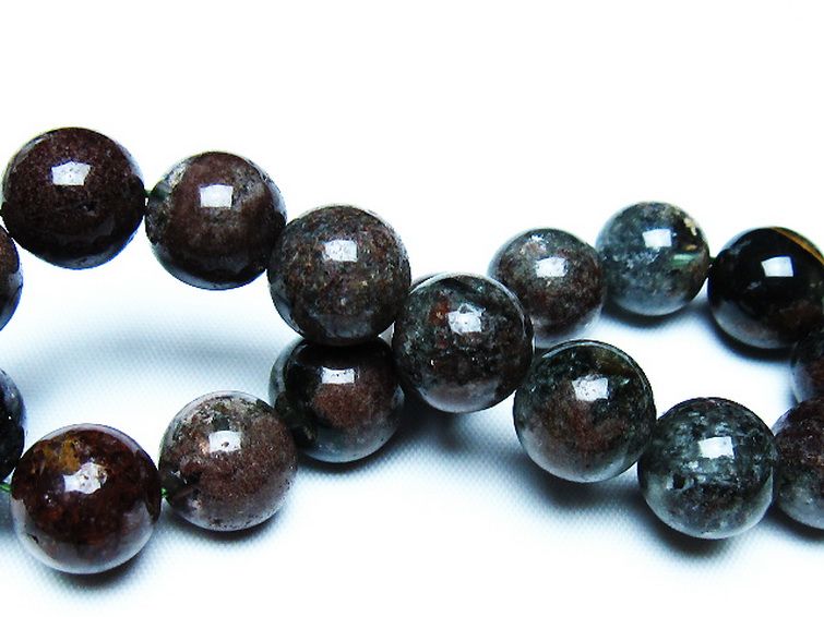 グリーンファントム ブレスレット 12mm [T493-6269] 2枚目