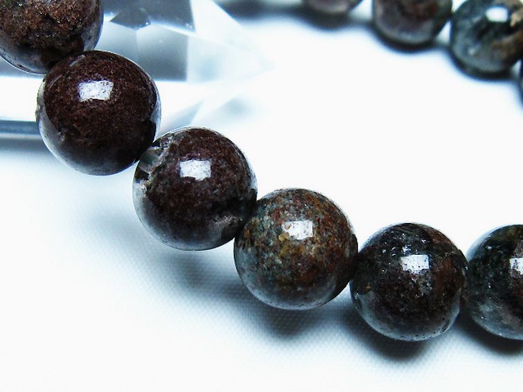 グリーンファントム ブレスレット 12mm [T493-6269] 3枚目