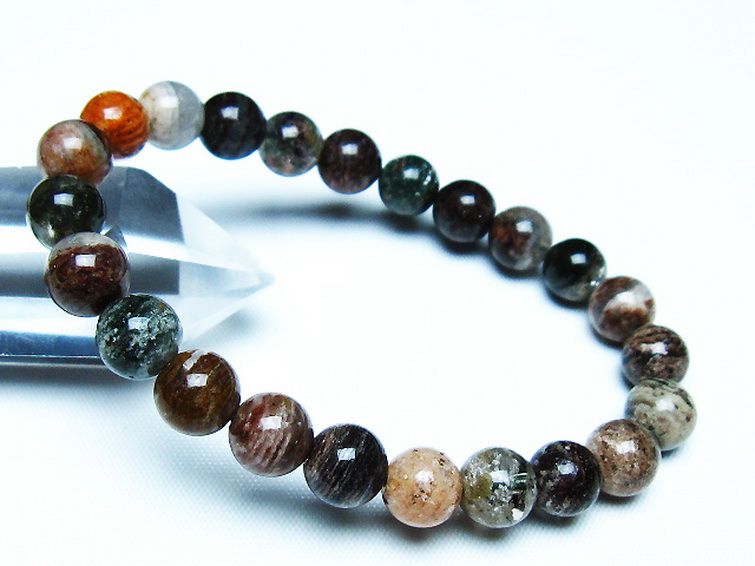 グリーンファントム ブレスレット 8mm [T493-6284] 1枚目