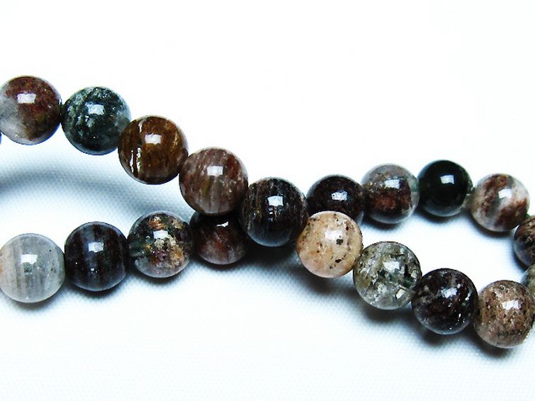 グリーンファントム ブレスレット 8mm [T493-6284] 2枚目