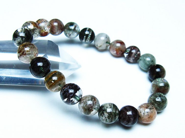 グリーンファントム ブレスレット 9mm [T493-6294] 1枚目