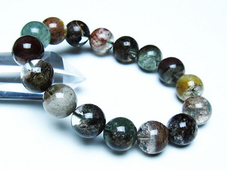 グリーンファントム ブレスレット 14mm [T493-6304] 1枚目