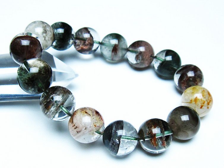 グリーンファントム ブレスレット 14mm [T493-6309] 1枚目