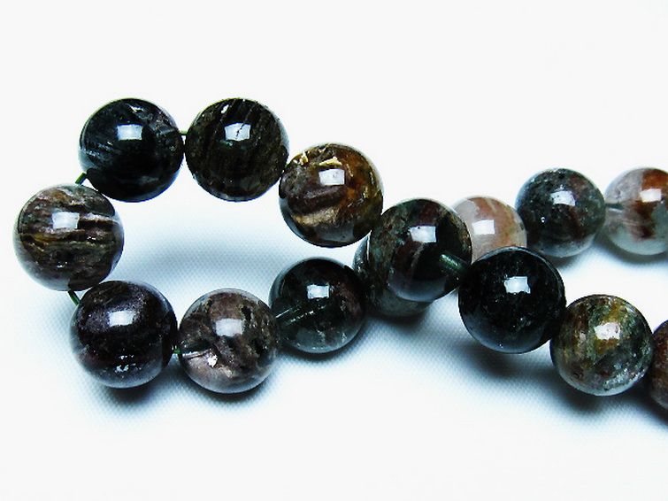 グリーンファントム ブレスレット 12mm [T493-6312] 2枚目