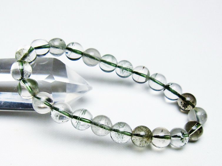 グリーンファントム ブレスレット 8mm [t493-6319] 1枚目