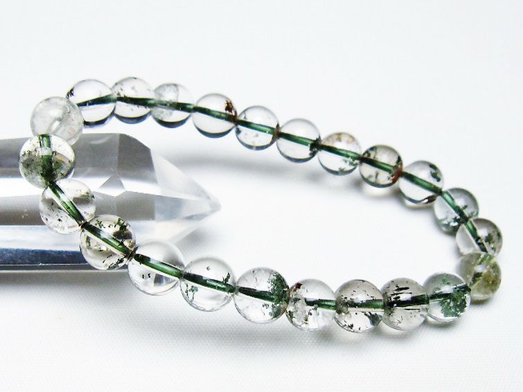 グリーンファントム ブレスレット 8mm [T493-6320] 1枚目