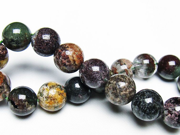 グリーンファントム ブレスレット 11mm [t493-6347] 2枚目