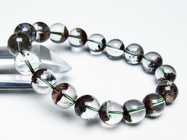 グリーンファントム ブレスレット 12mm [T493-6357] 1枚目