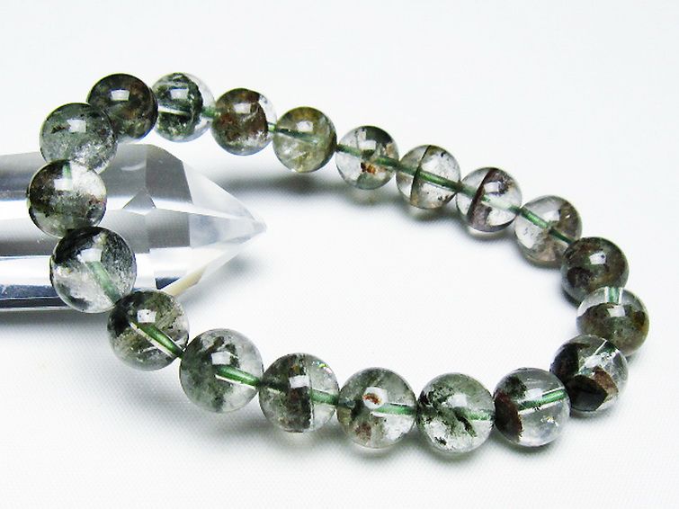 グリーンファントム ブレスレット 10mm [T493-6363] 1枚目