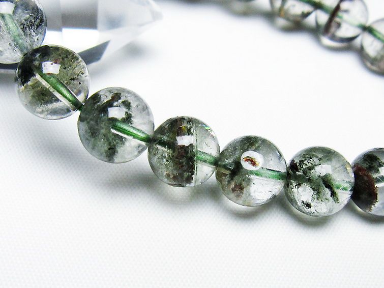 グリーンファントム ブレスレット 10mm [T493-6363] 3枚目