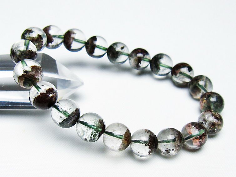 グリーンファントム ブレスレット 10mm [T493-6365] 1枚目