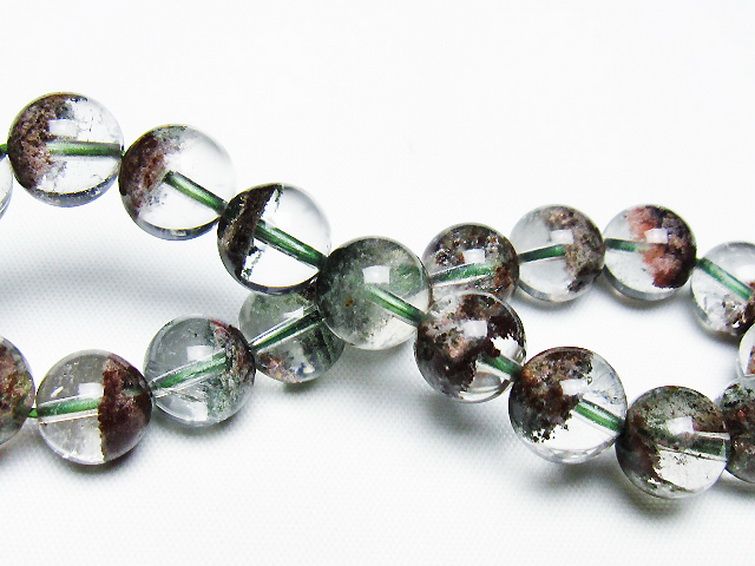 グリーンファントム ブレスレット 10mm [T493-6365] 2枚目