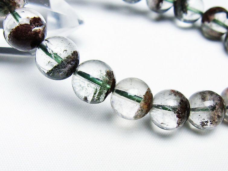 グリーンファントム ブレスレット 10mm [T493-6365] 3枚目