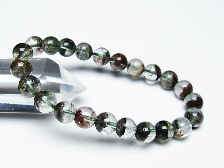 グリーンファントム ブレスレット 8mm [T493-6369] 1枚目