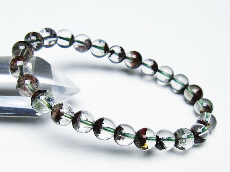 グリーンファントム ブレスレット 8mm [t493-6373] 1枚目