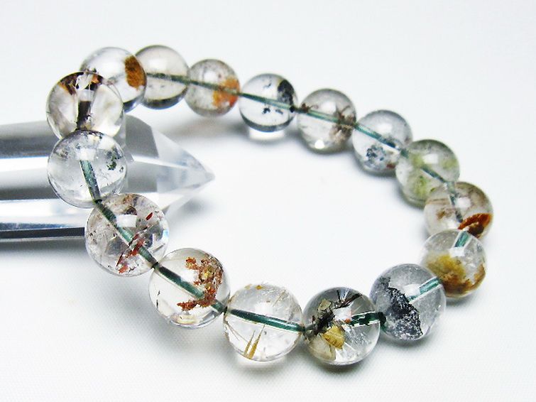 グリーンファントム ブレスレット 13mm [t493-6377] 1枚目