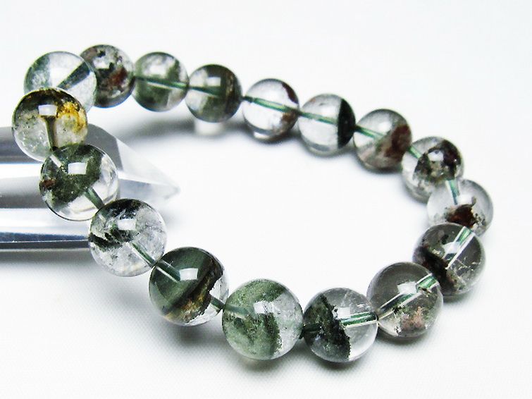 グリーンファントム ブレスレット 12mm [T493-6382] 1枚目