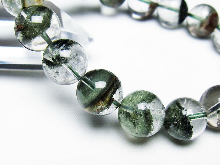 グリーンファントム ブレスレット 12mm [T493-6382] 3枚目