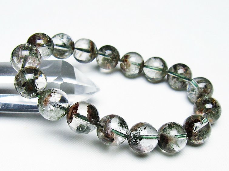 グリーンファントム ブレスレット 12mm [t493-6386] 1枚目