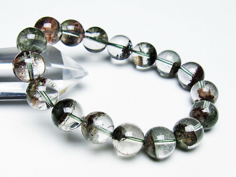 グリーンファントム ブレスレット 12mm [T493-6388] 1枚目