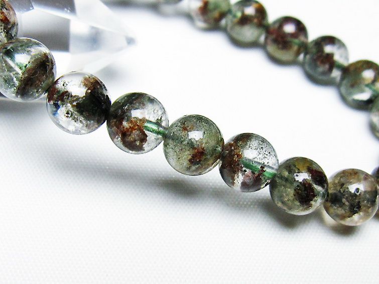 グリーンファントム ブレスレット 8mm [t493-6399] 3枚目