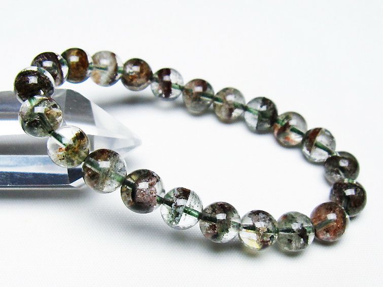 グリーンファントム ブレスレット 9mm [T493-6405] 1枚目