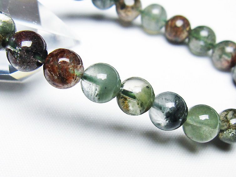 グリーンファントム ブレスレット 8mm [t493-6406] 3枚目