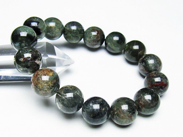 グリーンファントム ブレスレット 15mm [T493-6416] 1枚目