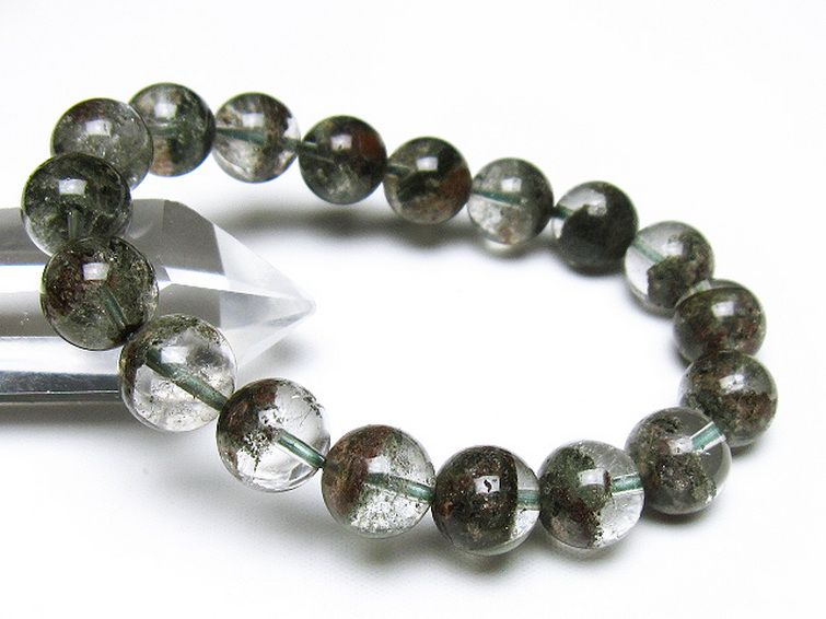 グリーンファントム ブレスレット 11mm [t493-6469] 1枚目