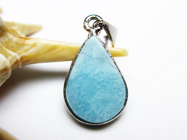 ラリマー ペンダント [t495-4204] 1枚目