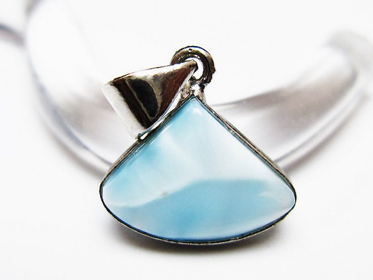 ラリマー ペンダント [t495-4219] 2枚目