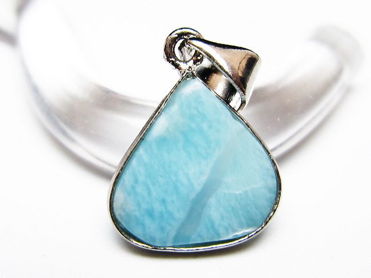 ラリマー ペンダント [T495-4231] 2枚目