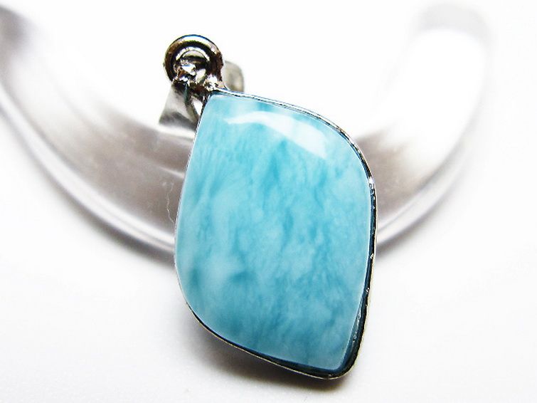 ラリマー ペンダント [T495-4240] 2枚目