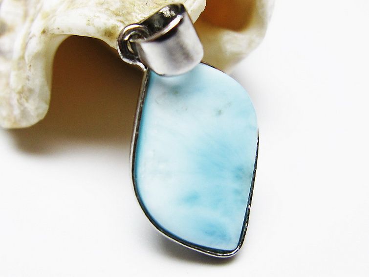 ラリマー ペンダント [t495-4276] 2枚目