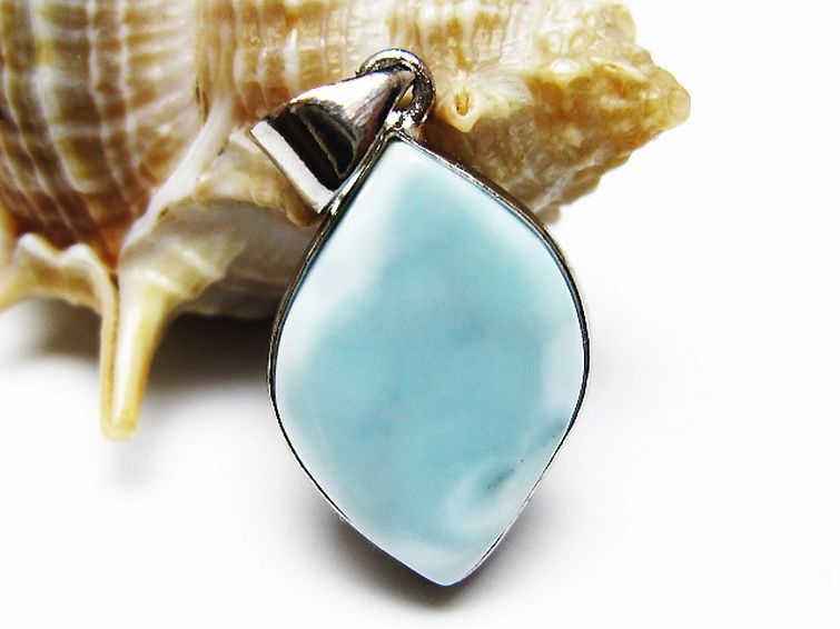 ラリマー ペンダント [t495-4283] 1枚目