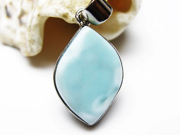 ラリマー ペンダント [t495-4283] 2枚目