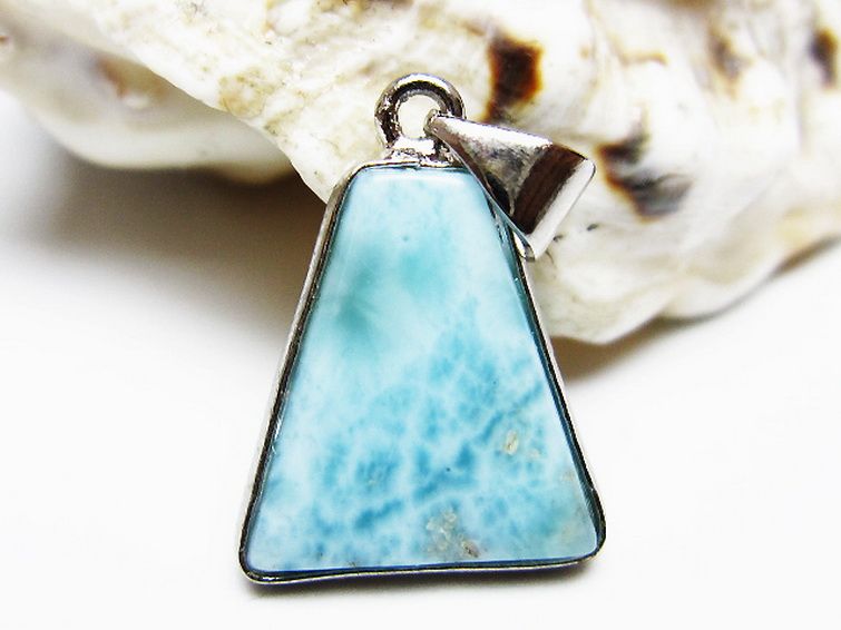 ラリマー ペンダント [T495-4289] 2枚目